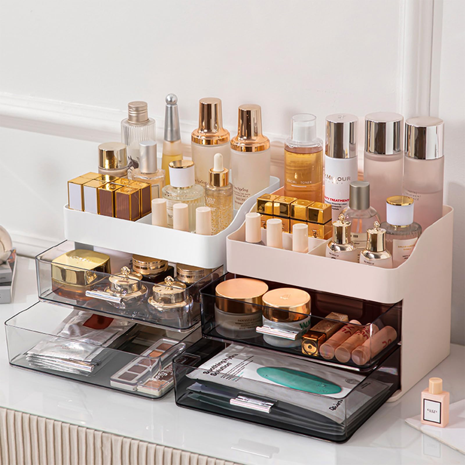 DASITON Makeup Organiser with 2 Drawers - Image 4