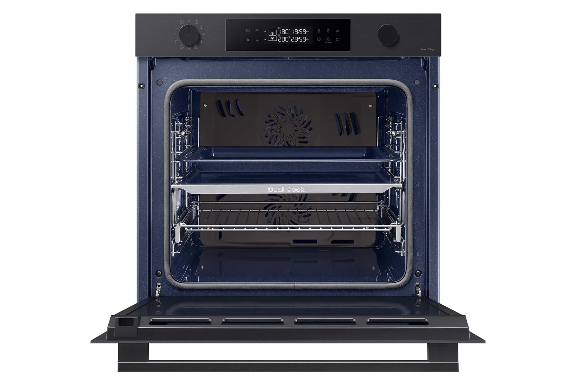 Forno Elettrico Ventilato Grill/Vapore 76 Litri Classe A+ 56 cm Nero - NV7B4440VBB