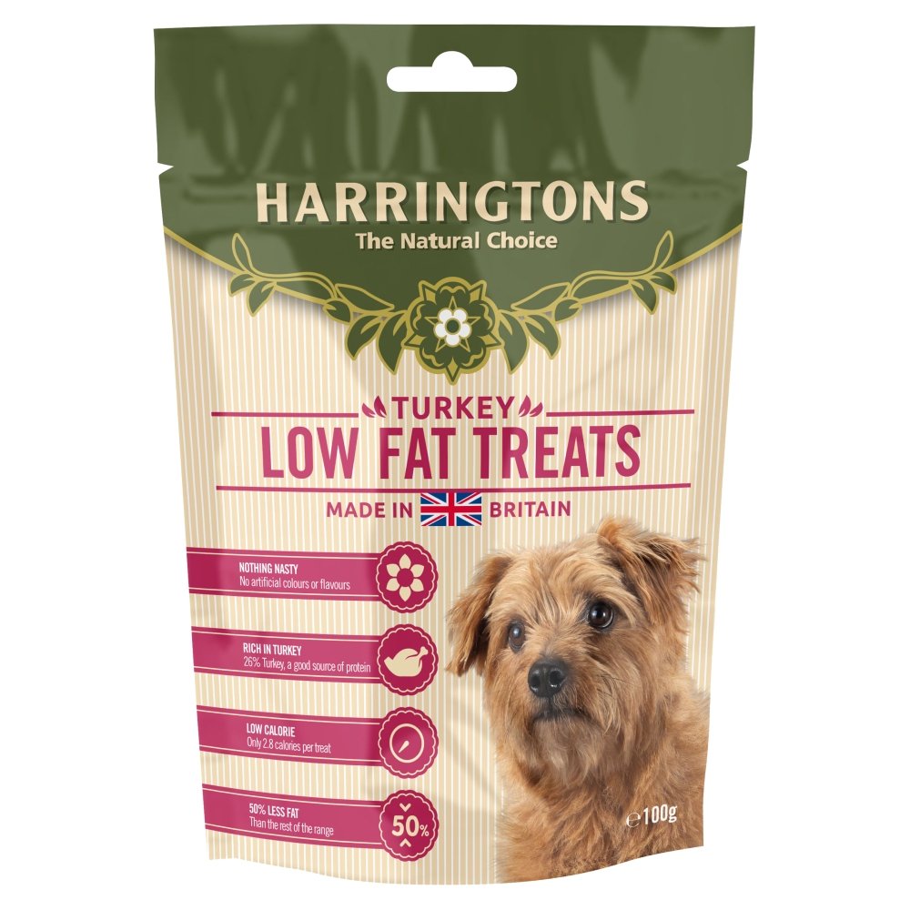 Harringtons Turkey Low Fat Treats, 100g