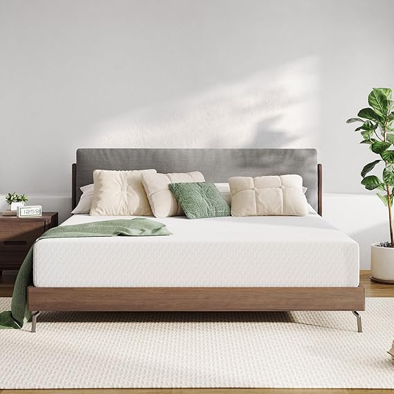 Novilla King Mattress, 14 Inch King Size Memory Foam Mattress with Comfort Foam for Pressure Relief & Cool Fresh Sleep,Removable Washable Cover,Memory Foam Mattresses in a Box