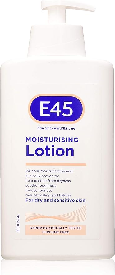 can you put e45 on face