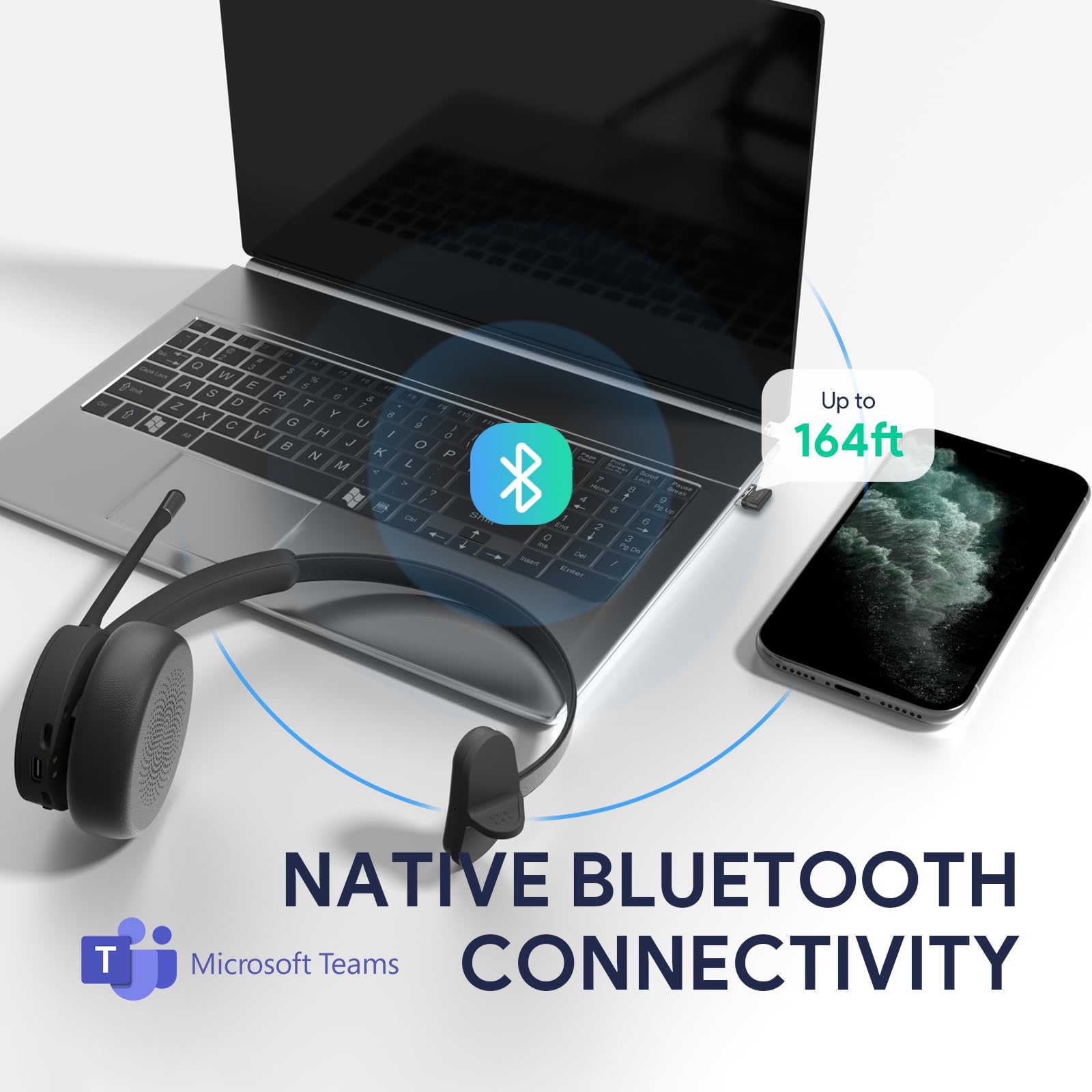 Yealink BH70 Mono Wireless Headset with Mic for Work - Dettaglio