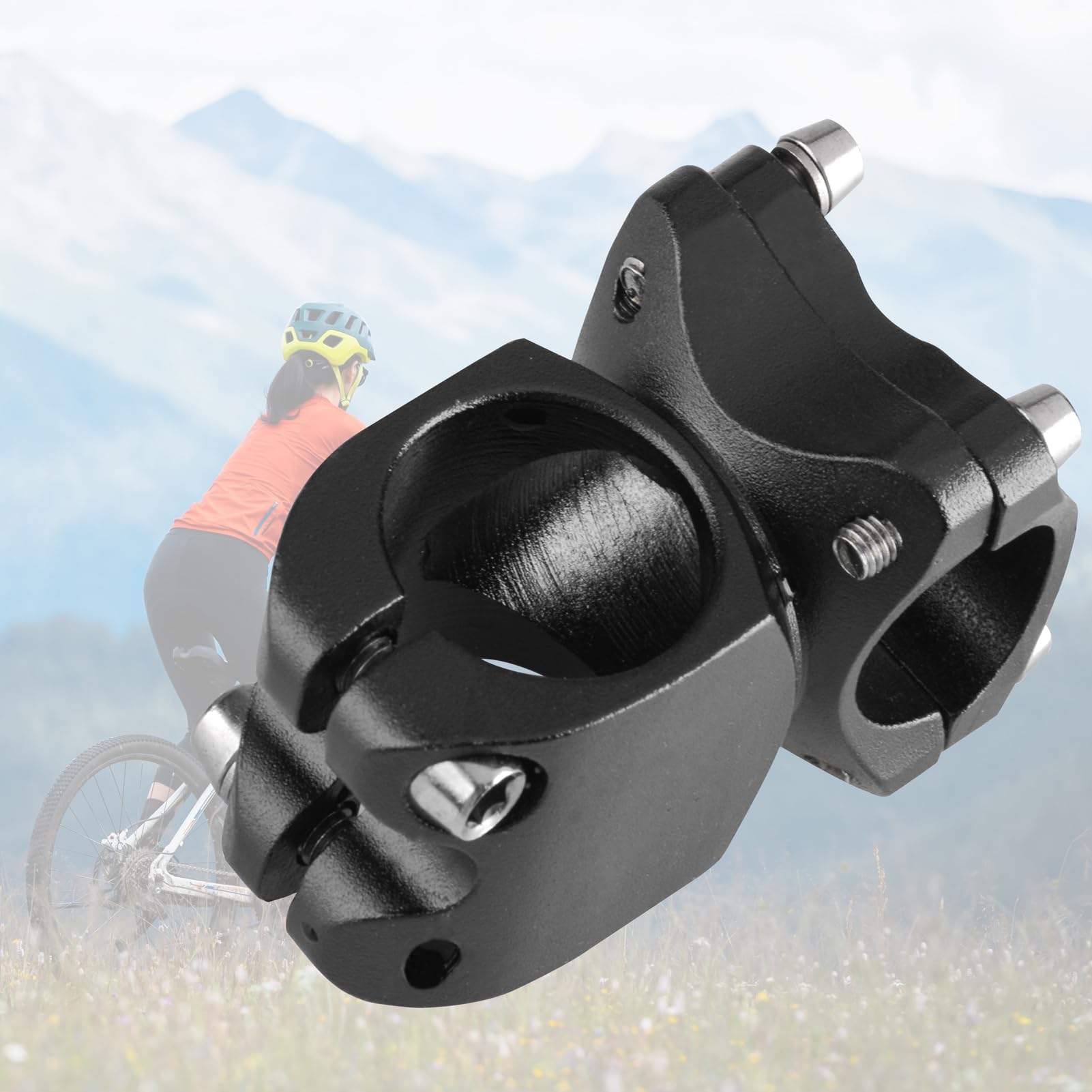 Azarxis Potence ze stopu aluminium, kierownica roweru górskiego 31,8 mm 40 mm, uchwyt kierownicy rowerowej do większości rowerów szosowych