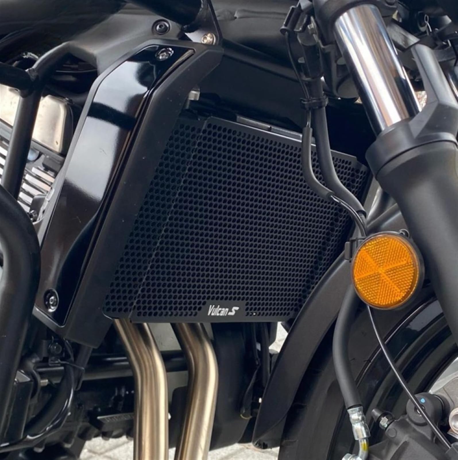 Générique Accessoires de Moto Grille de Protection de radiateur Compatible avec Vulcan S 650 S S650 650S 2015-2024