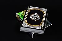 Vista 4 de Baraja de naipes de póquer de cobre aislante con papel de aluminio en la parte posterior con diseño personalizable