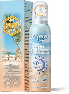 CAHIUYOA Face Sunscreen Spray,Mineral Spray S...