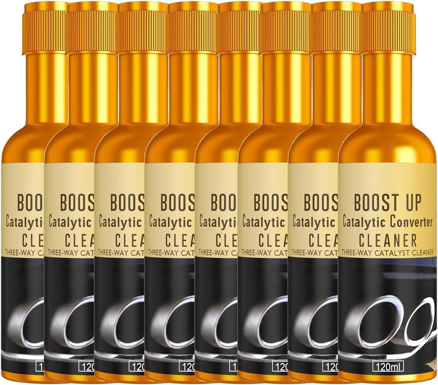 2026 Upgraded Catalytic Converter Cleaner,8 Pack Boost Up Vehicle Engine Catalytic Converter Cleaner Multipurpose Deep Cleaning(US Stock)