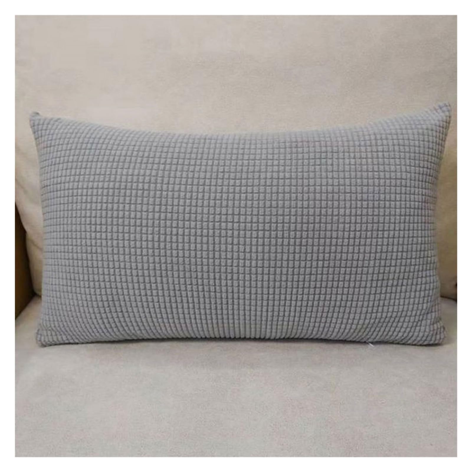 Swj-Swjssb Light Grey Throw Pillow Cover 45X45 Set Of 2,Pillowcases For Sofa Cushions 40X70 Sofa Pillow Cases For Couch Cushion Covers 50X70 Protectors Bed Corduroy Cushion Slipcover ( Color : Size : 40X70cm(2