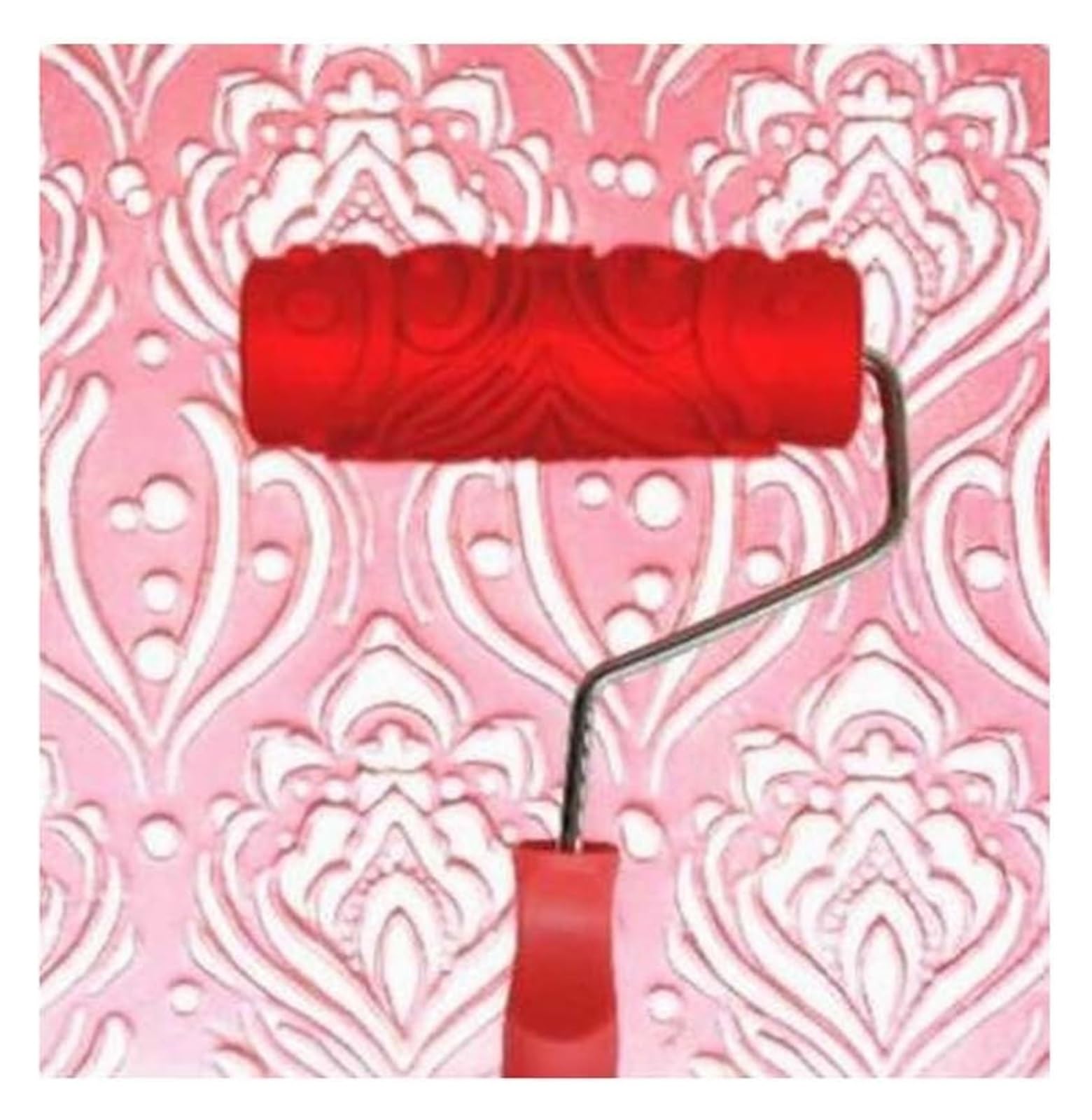 Bcjmkdx One Color Paint Roller, Embossed Paint Roller Wall Painting Runner Decor Diy Tool, Pattern 21