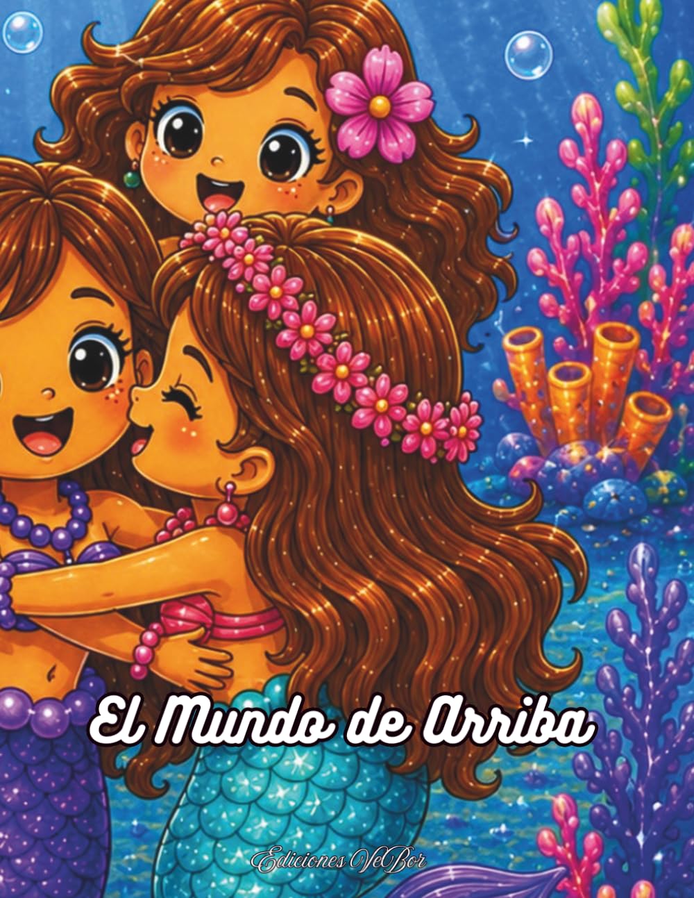 El Mundo de Arriba: Edición ilustrada a color (Mi Libro de Sirenas y Amigos del Mar)