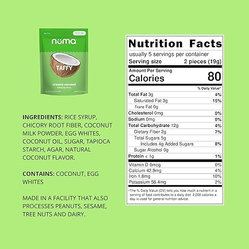 Vista 2 de Numa - Barritas dulces