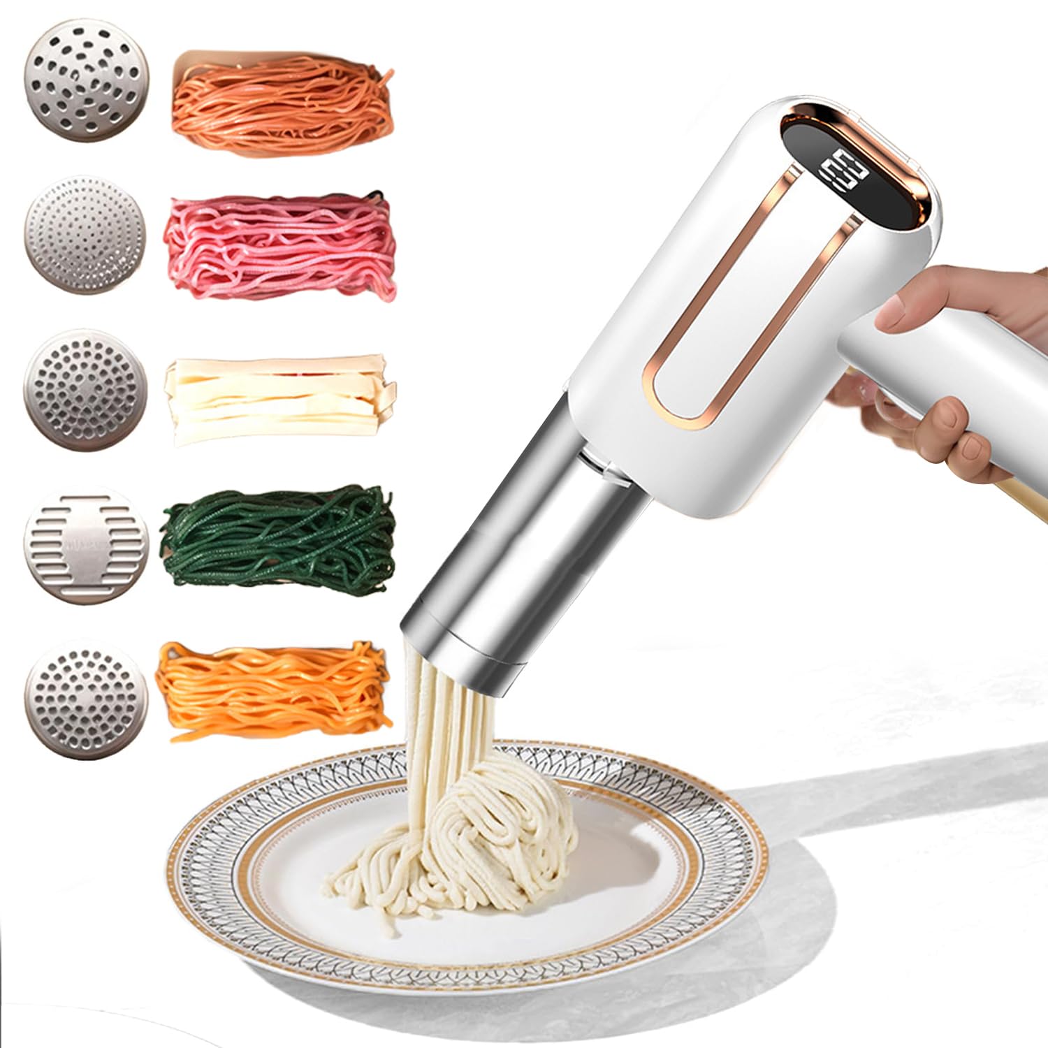 Machine de fabrication de spaghettis maison sans fil pour pâtes fraîches rapides