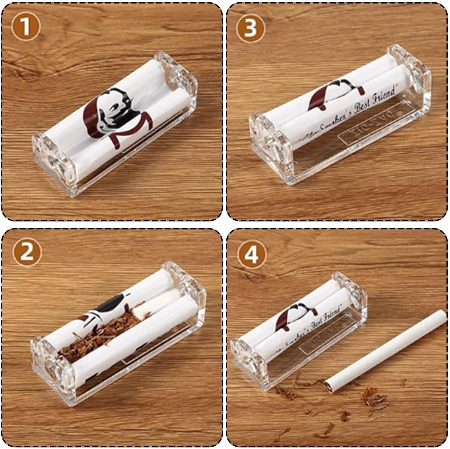 Acquista Espositore Con 12 Macchinette Per Rollare Sigarette 78 Mm Su - Foto 3