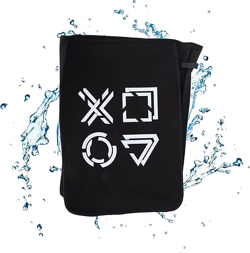 Miniatura 4 de Funda antipolvo para PS5, para consola de juegos Playstation 5, cubierta antipolvo, tela de fibra, extraíble, lavable, funda protectora contra el