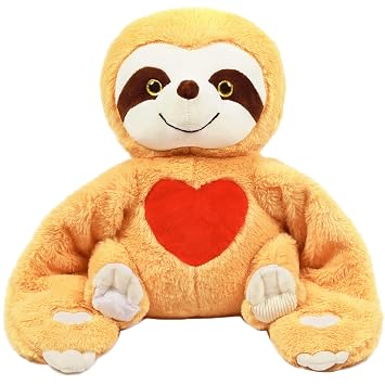 Micling Weighted Stuffed Animal - Brown Sloth 5 lbs, Ideal for Sensory Needs, Austism & Anxiety | Comfort & Relaxation for Both Kids and Adults