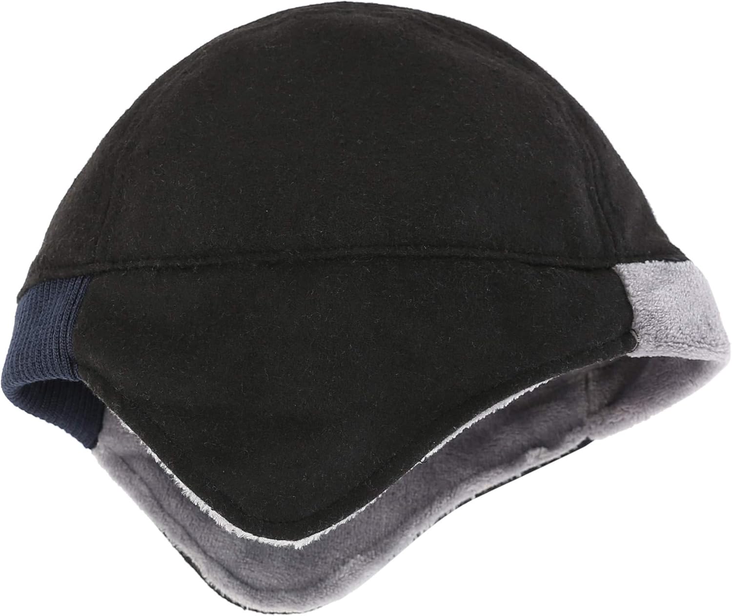 Connectyle Mens Fleece Watch Cap Thermal Skull Beanies with Earflap Outdoor Warm Winter Hat for Running Hiking - Image 2