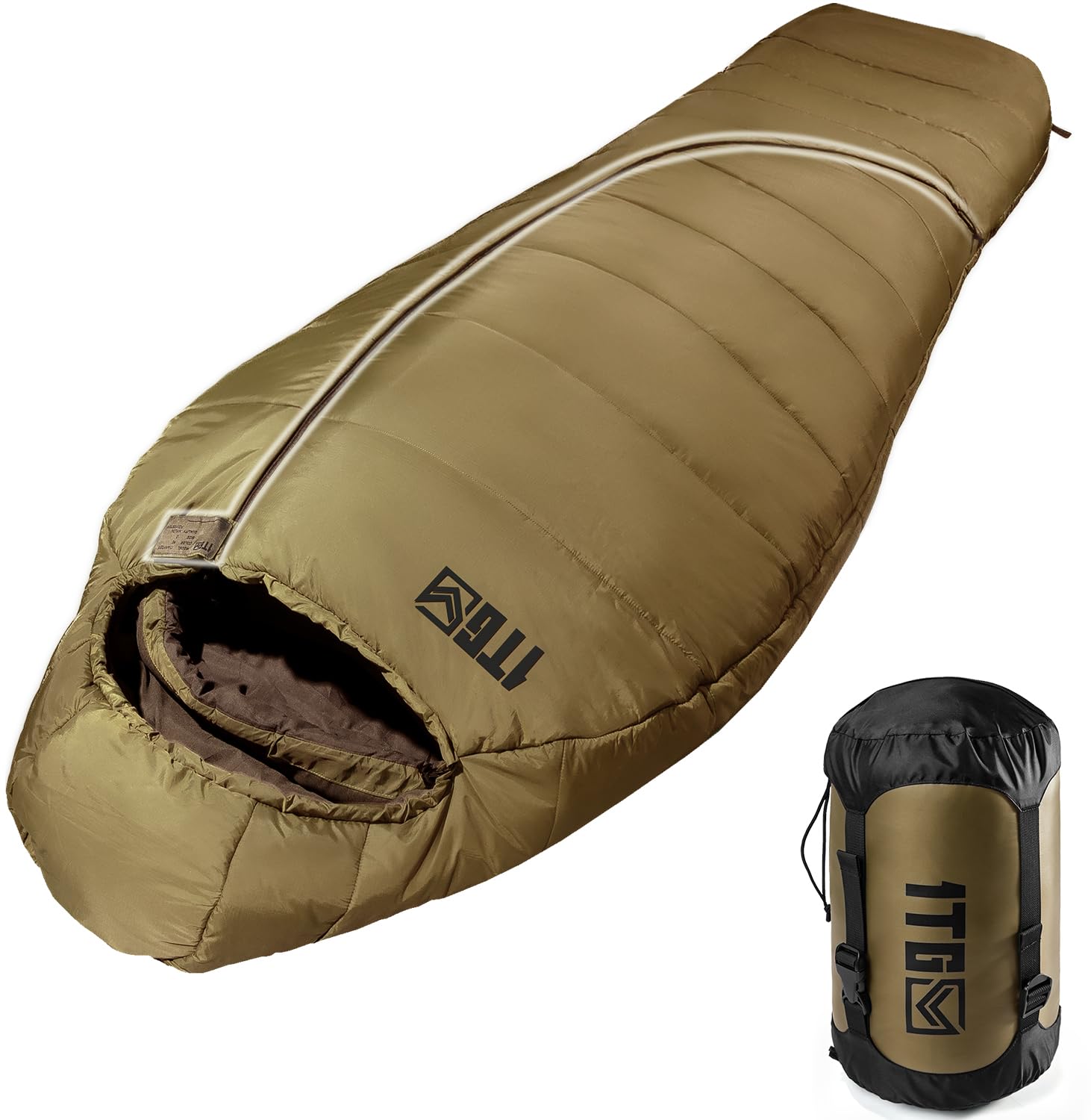 1TG Tactical Mummy Sleeping Bag