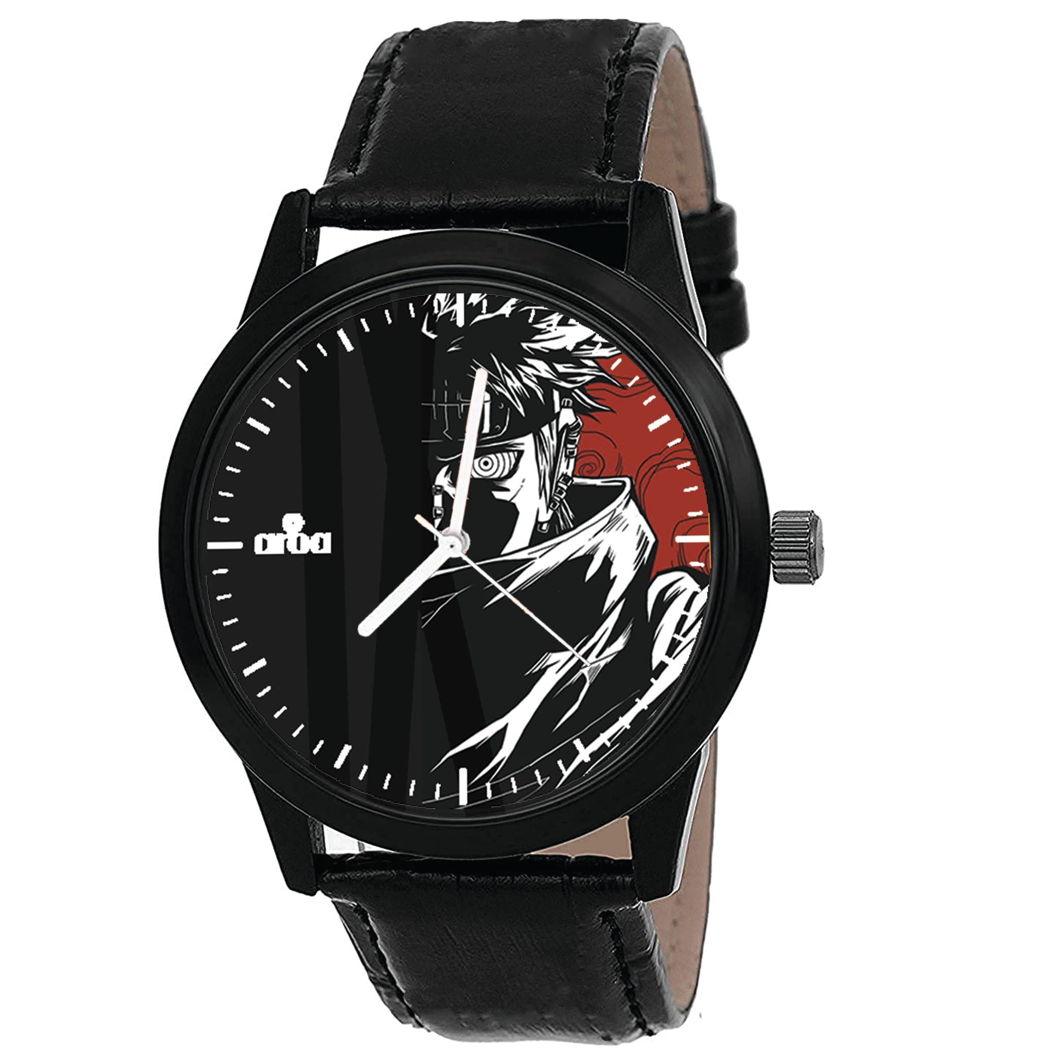 AROA Watch New Watch for Yahiko Pain Model : 384 Black Metal Type Analog Black Strap Watch Red and Black Dial for Men Stylish Watch for Boys (B0C37L4XWG) Amazon Price History, Amazon Price Tracker