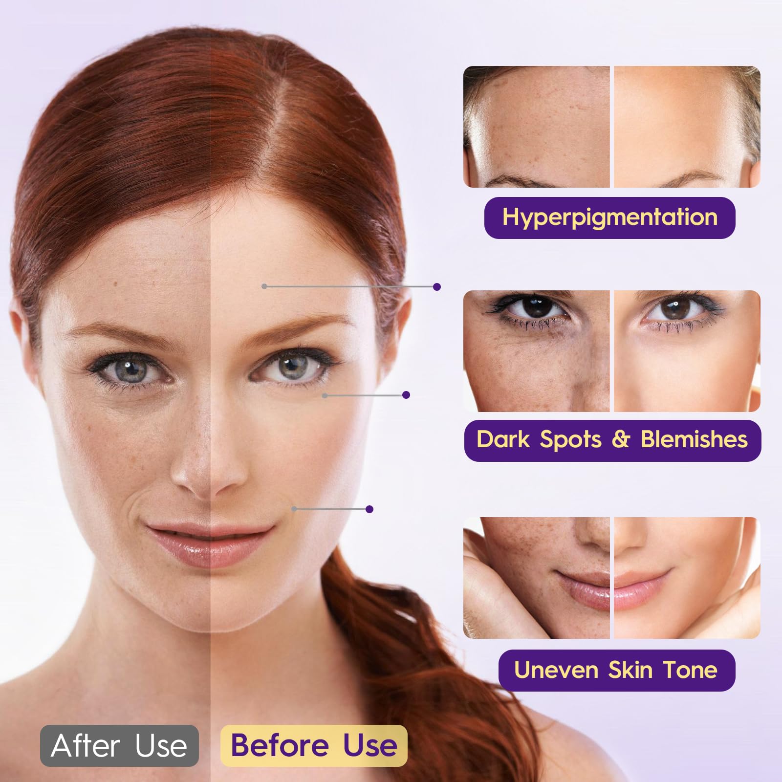 Cenffitio Glutathione Supplement for Skin Brightness, Radiance & Hydration | Advanced Skin Formula | Vitamin C, Niacinamide, Licorice Extract, Collagen & Hyaluronic Acid