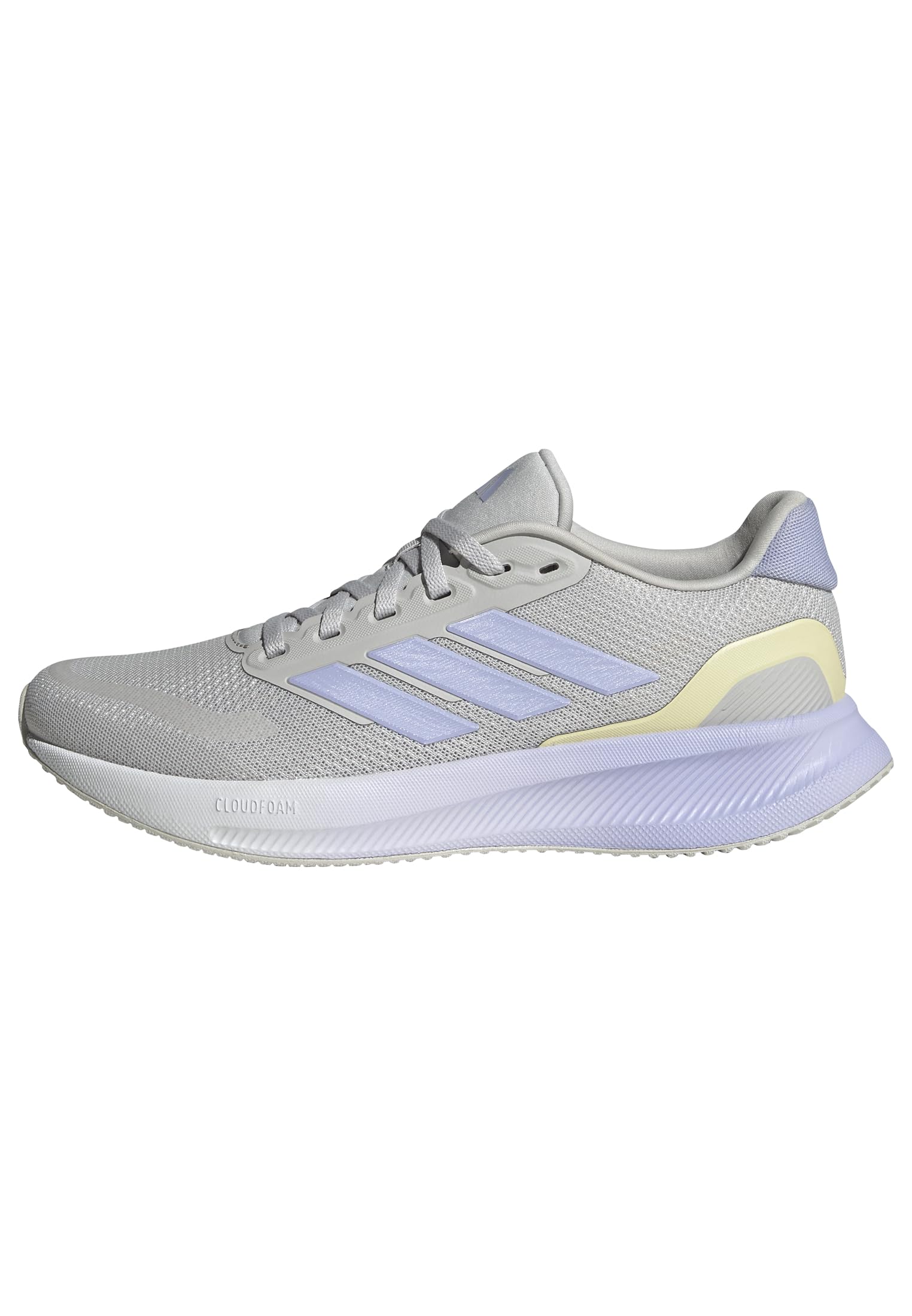 adidas Women's Runfalcon 5 Running Shoes, Grey one/Violet Tone/core Black, 8.5 UK