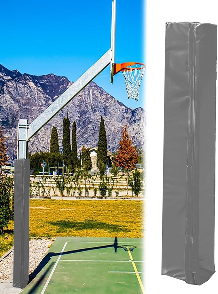 Heavy Duty Weatherproof Basketball Pole Pad, Durable Outdoor Protective Padding for Parks & Yards, Replacement Cushion for Basketball Hoops