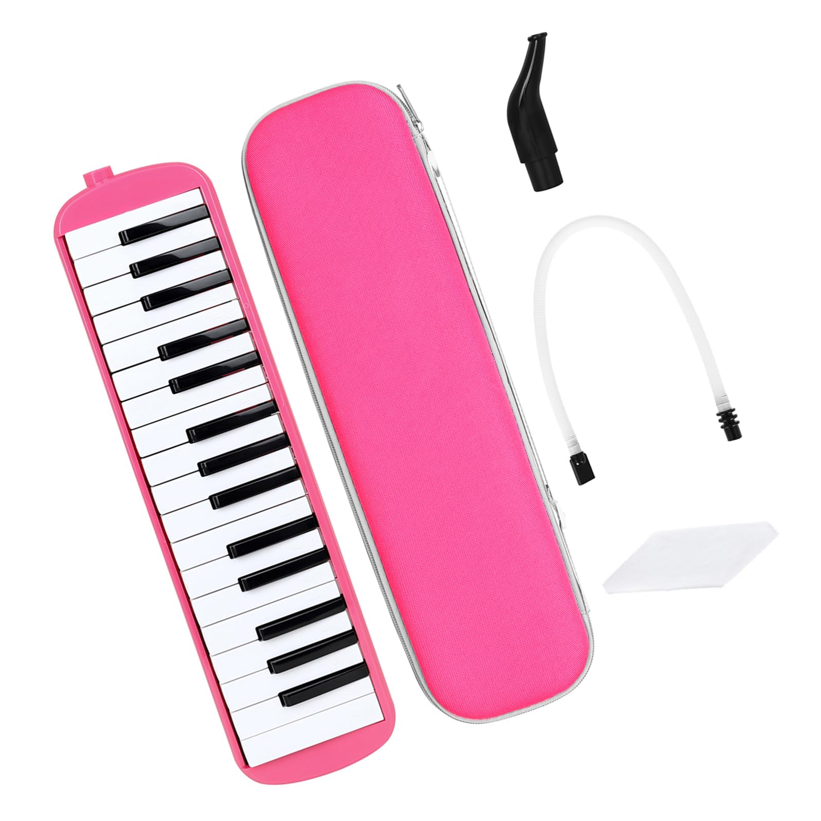 32 Mundharmonika Melodica Instrument für klaren Klang und breite Reichweiten, perfekt für Anfänger und professionelle tragbare Verwendung Professionelle Mundharmonika