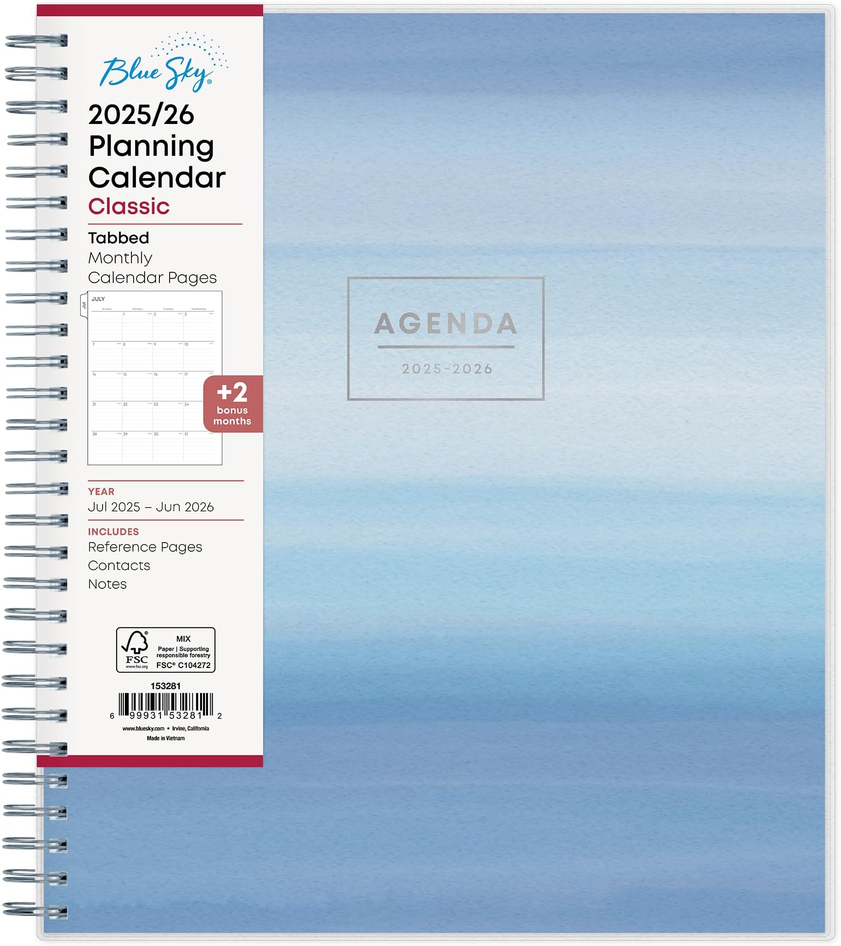 Blue Sky 20252026 Weekly and Monthly Academic Year