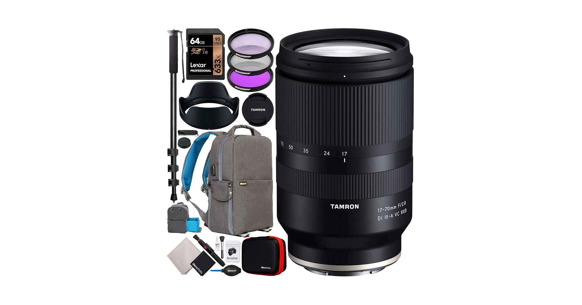 TAMRON - タムロン 17-70mm F/2.8 Di III-A VC RXD Amazon.com : Tamron 17-70mm f/2.8 Di III-A VC RXD Lens for
