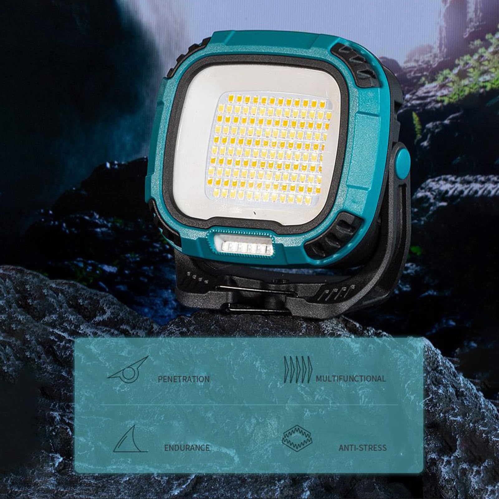 Luz De Trabajo Magnética Linternas Portátiles para Acampar