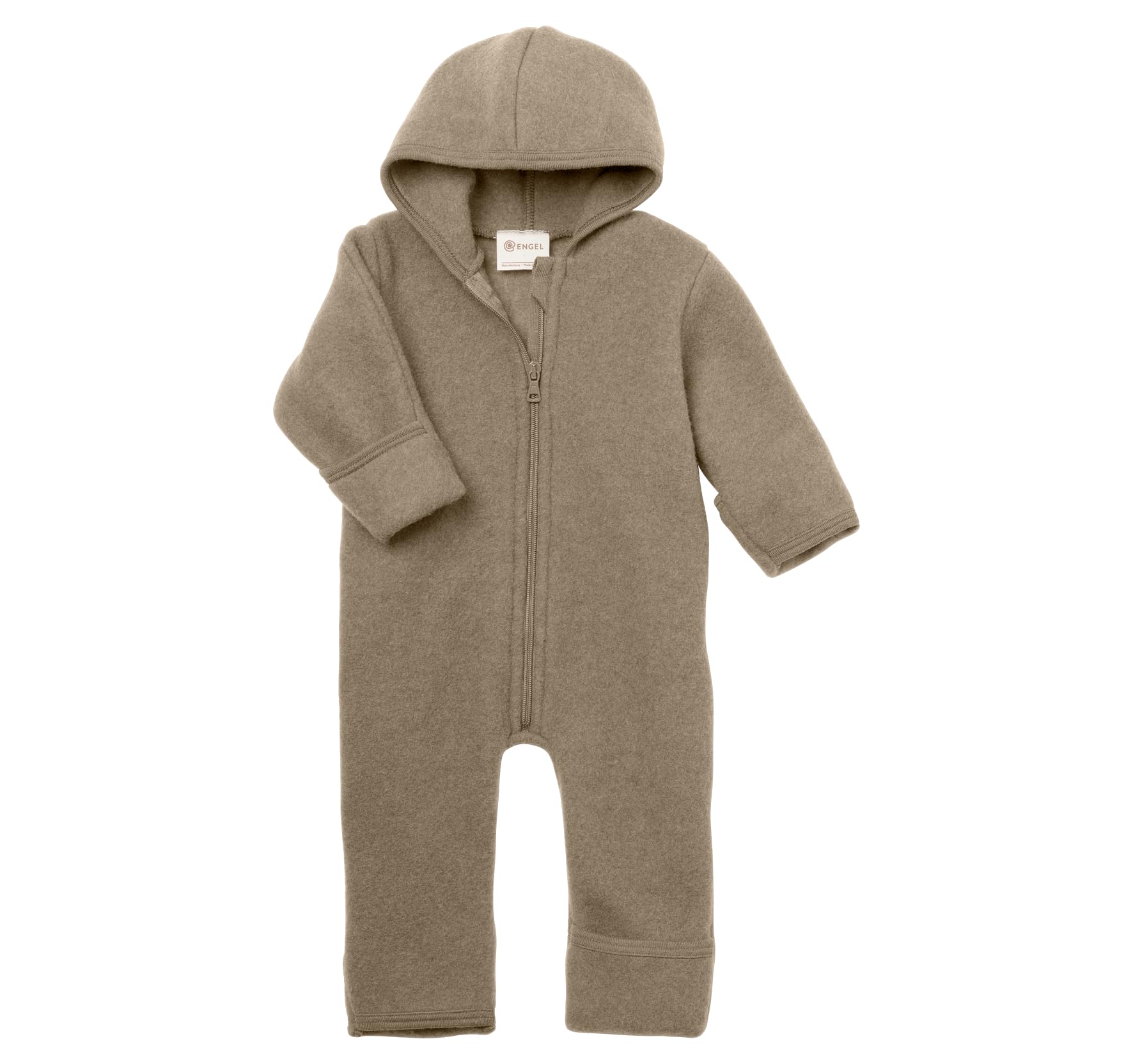 Engel | Wolle Fleece Anzug Schneeanzug | Mit Reißverschluss | Newborn Baby | 100% Wolle kbT