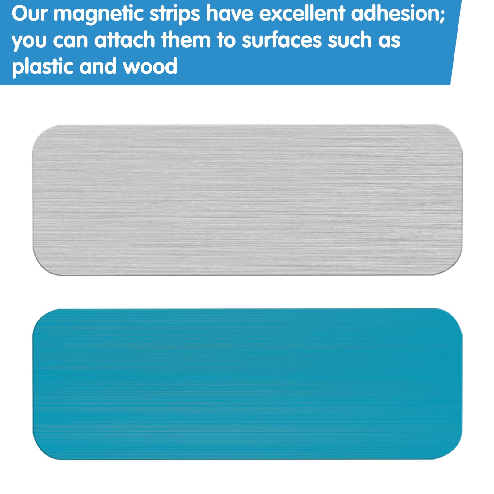 12Pcs Under Cabinet Lights Magnetic Strips with Adhesive Backing, LED Light Strip Sticky Lights for Under Cabinet, Replacement Strips with Adhesive Backing Suitable for Wood & Plastic Surfaces — Amazon image 5
