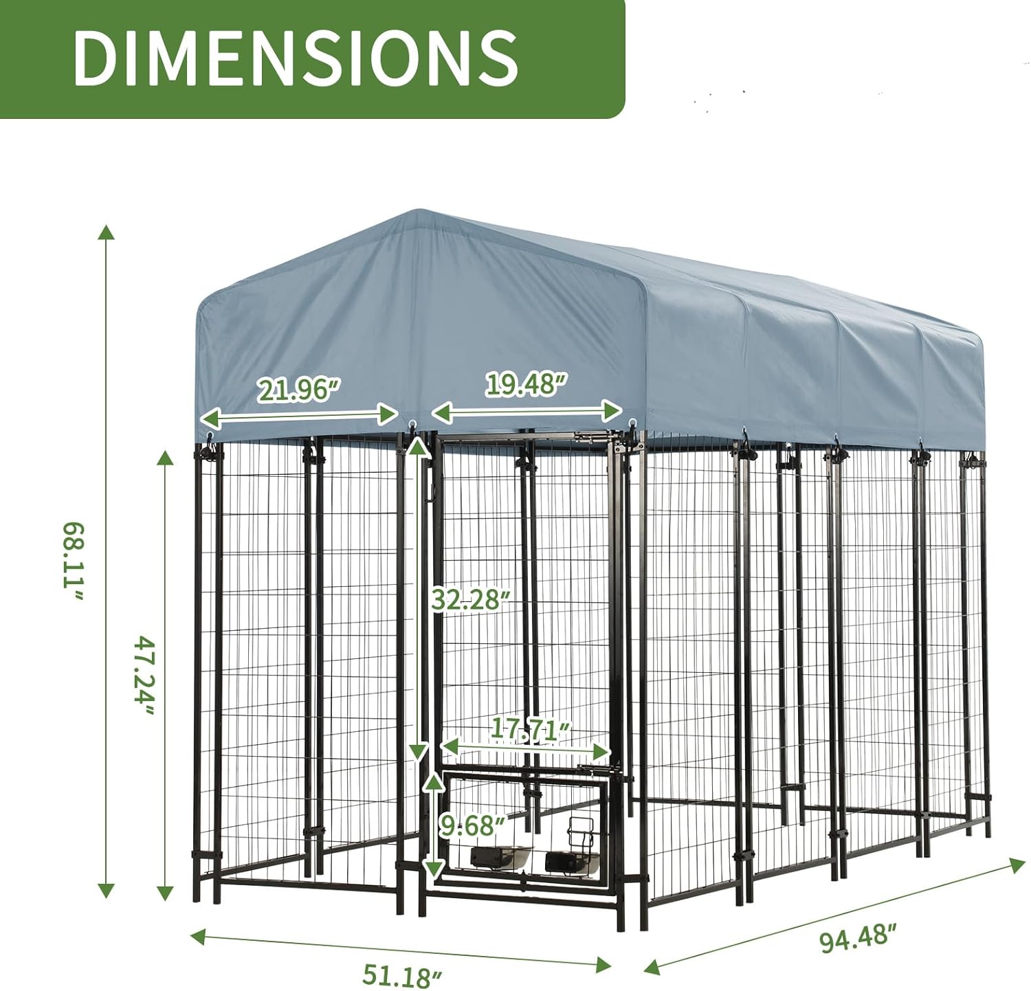 Ultimate Outdoor Dog Kennel Review: Spacious, Durable, and Weather-Resistant!