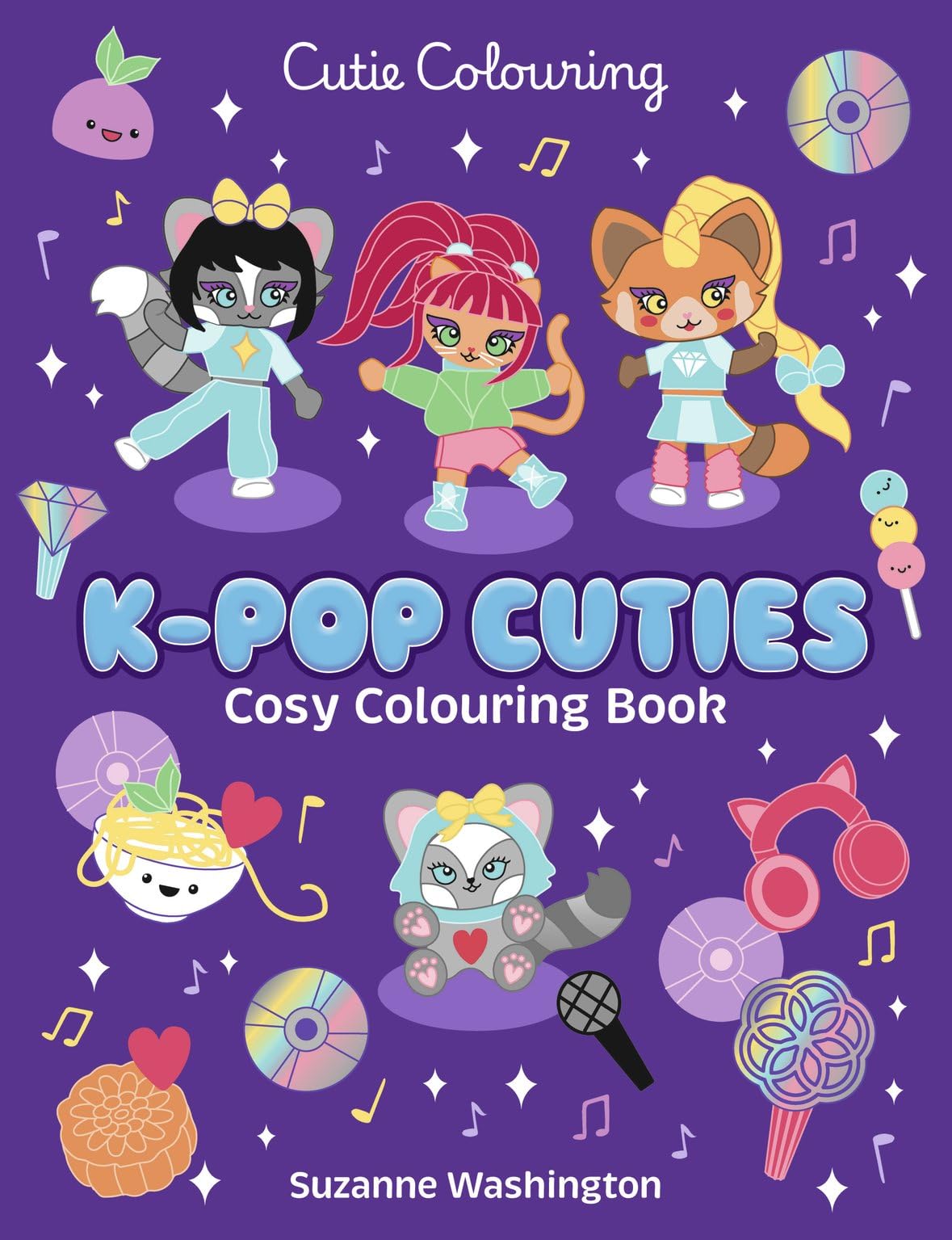K-pop Cuties Colouring Book: The Relaxing Colouring Book Full of Adorable K-Pop Characters