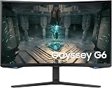 Samsung Ecran PC Odyssey G6 32'' 240Hz, 1ms , Dalle VA, Résolution 2560 x 1440 , 2 500 : 1, 350 cd/m², AMD FreeSyncPremium Pro,CoreSync, Gaming Hub, Pied Ajustable, HDMI,DisplayPort - 1