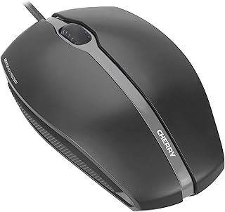 Maus CHERRY GENTIX Corded Optical Mouse Schwarz
