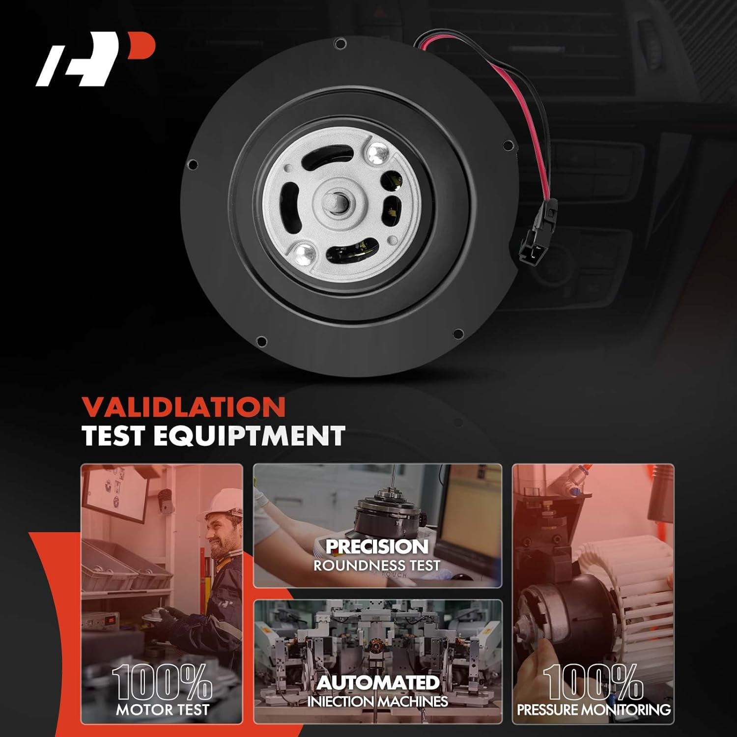 A-Premium Front HVAC Heater Blower Motor Compatible with International Harvester 3000/5000/5500i/5600i/5900i/9100i SBA/9200 SBA/9200i SBA/9300/9400/9400i SBA/9900/9900i/9900i SFA/9900ix/9900ix SFA