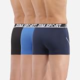 Dim Boxer Homme Sport – Lot de 3 | Microfibre Respirante à Séchage Rapide | Thermorégulation & Maintien Optimal - 3