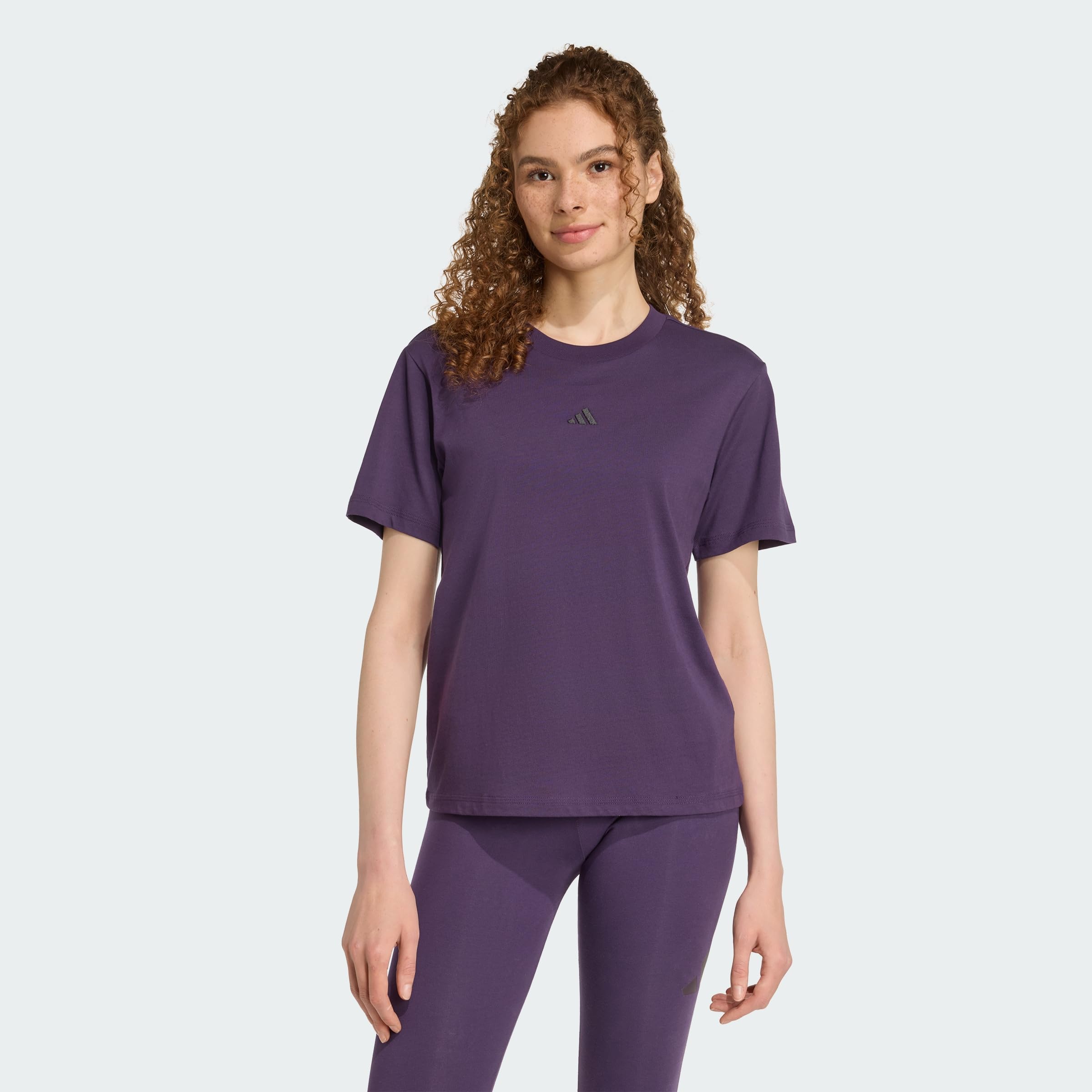 Adidas Essentials Small Logo T-Shirt Camiseta de Manga Corta Mujer — view 26