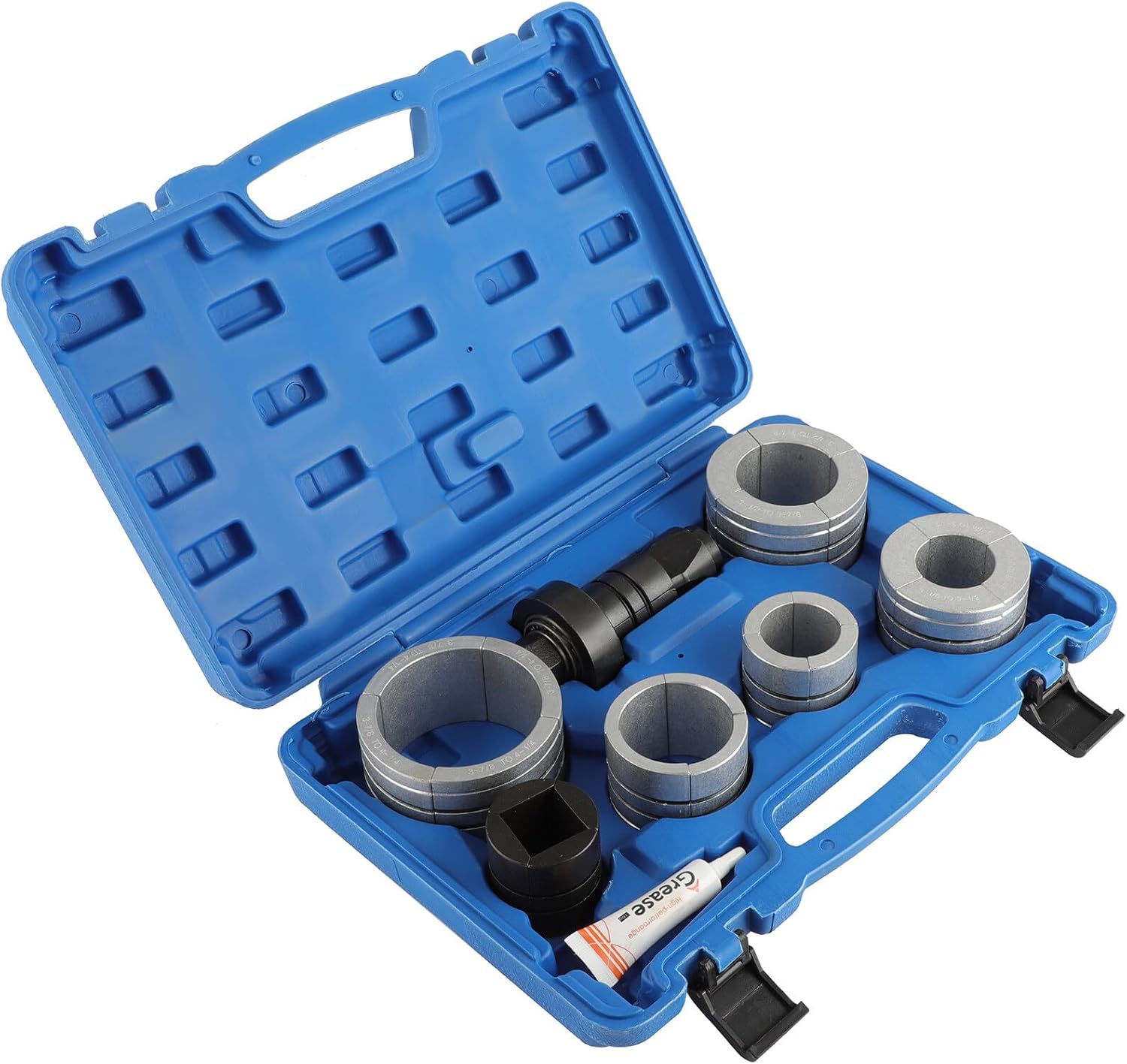 Exhaust Pipe Expander Tool Set 1-5/8 to 4-1/4 Muffler Pipe Spreader Automotive Car Tool Kit for Tail Pipe Tube Repair