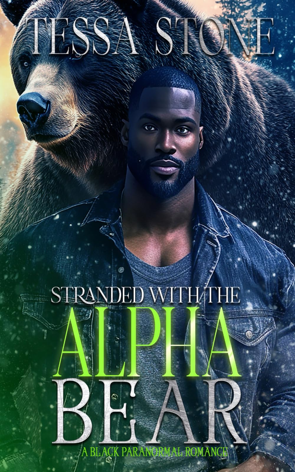 Stranded With The Alpha Bear: A Black Paranormal Romance