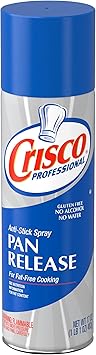 Crisco Professional No-Stick Cooking Spray, Cooking Pro, 17 Ounce