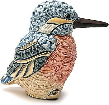 Amazon.co.jp: リンコナダ カワセミ F232 動物 陶器 置物 かわせみ