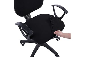 smiry Stretch Jacquard Office Computer Chair Seat Covers