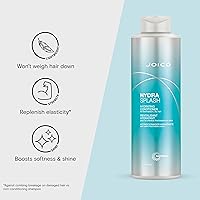 Vista 4 de Joico HydraSplash Hydrating Shampoo and Conditioner For Fine, Medium, Dry Hair Replenish Moisture Add Hydration & Softness With Sea Kelp &