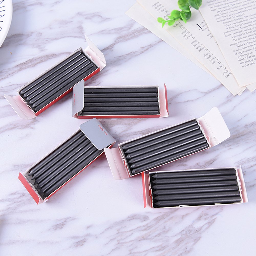 CoscosX 30 Pcs HB 2B 4B 6B 8B Lead Refills Graphite Drawing Leads Mechanical Pencil Auto Clutch Pencil Holder Refills For Art Painter Artist Sketch