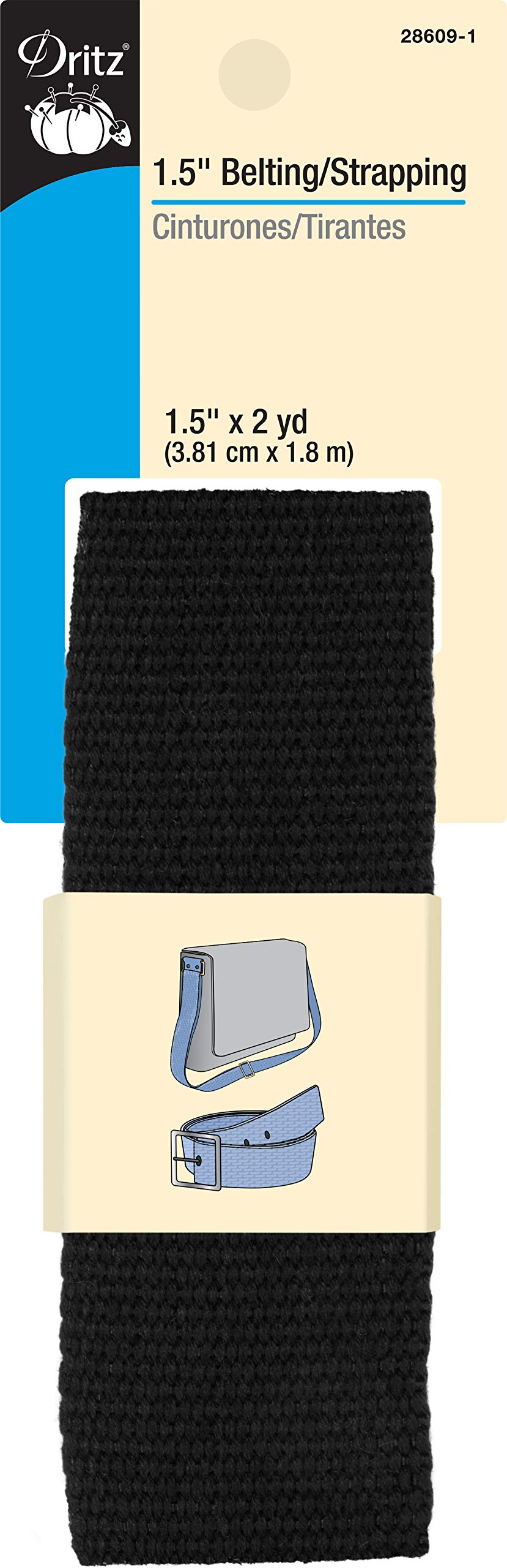Dritz Ceinture pour sangles et poignées Noir