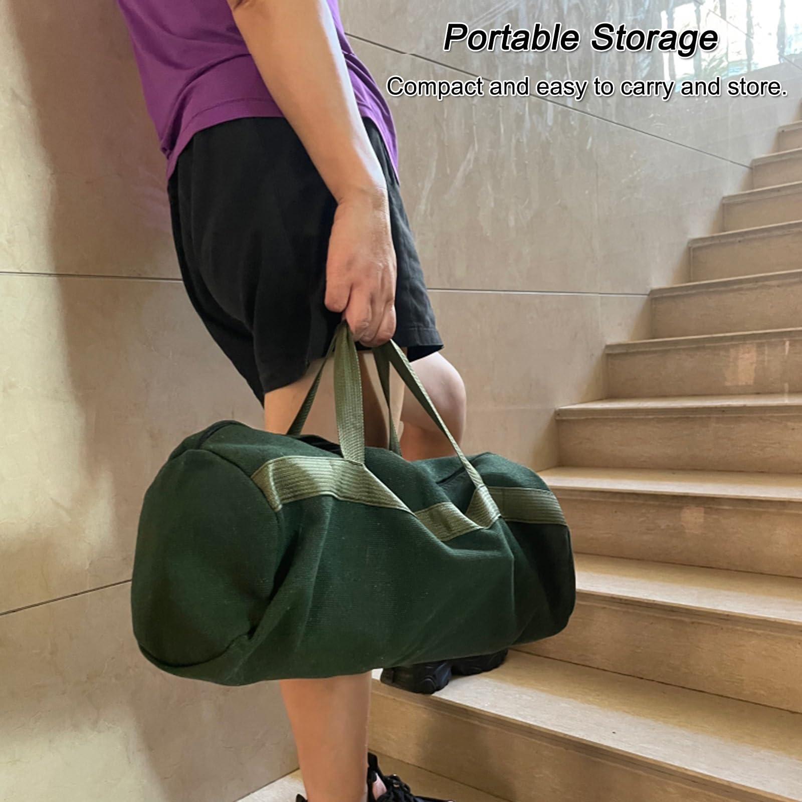 Stufa a Legna Portatile, Stufe a Legna Compatta per Esterni con Rivestimento Interno Rimovibile, Senza Preferenze di Combustibile per Legna da Ardere, Rami, Foglie