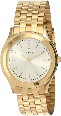 Titan Analog Silver Dial Mens Watch - NJ1648YM01C, Silver, Silver, Bracelet Type