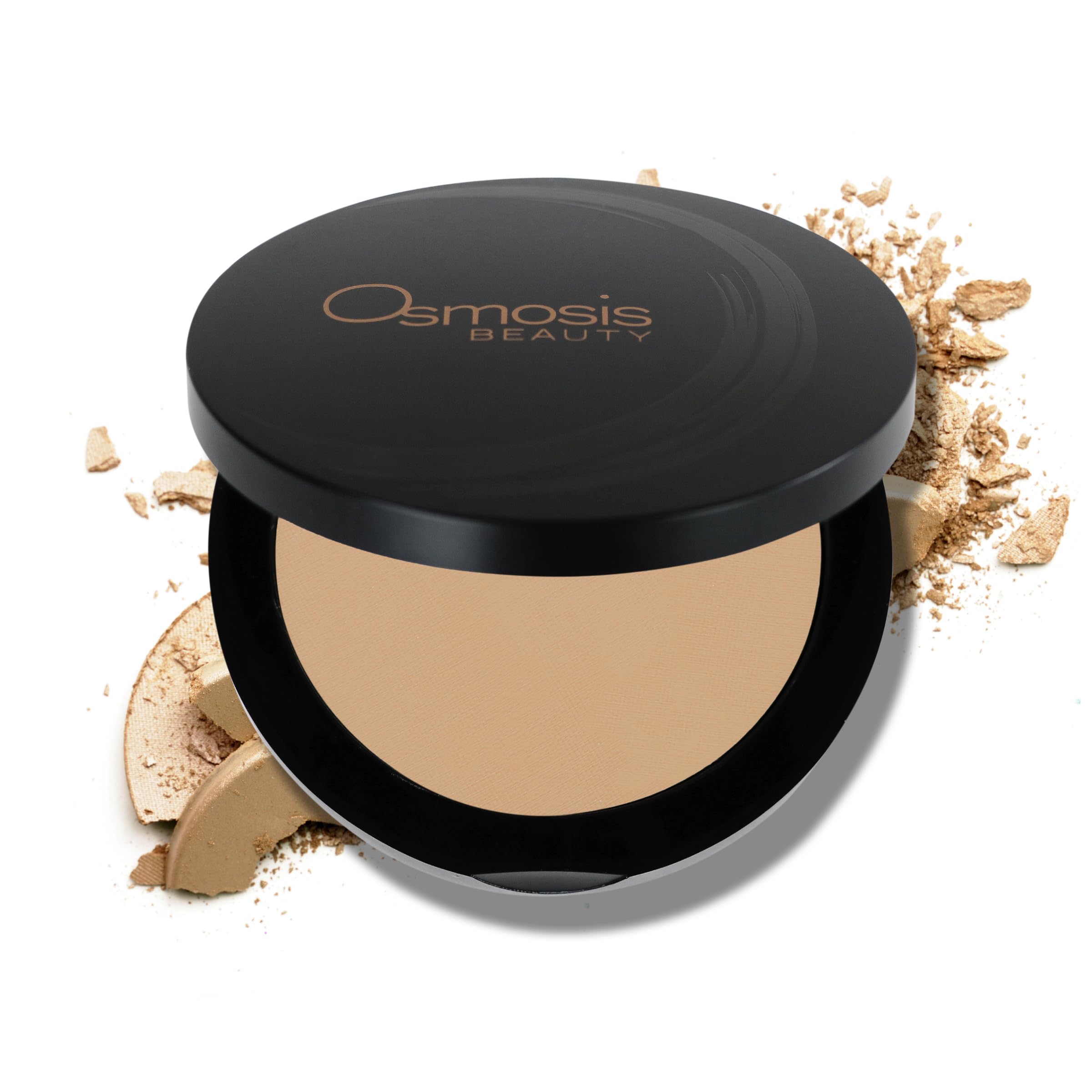 Osmosis Mineral Pressed Base, Full Coverage Powder, Natural Medium, 0.34oz