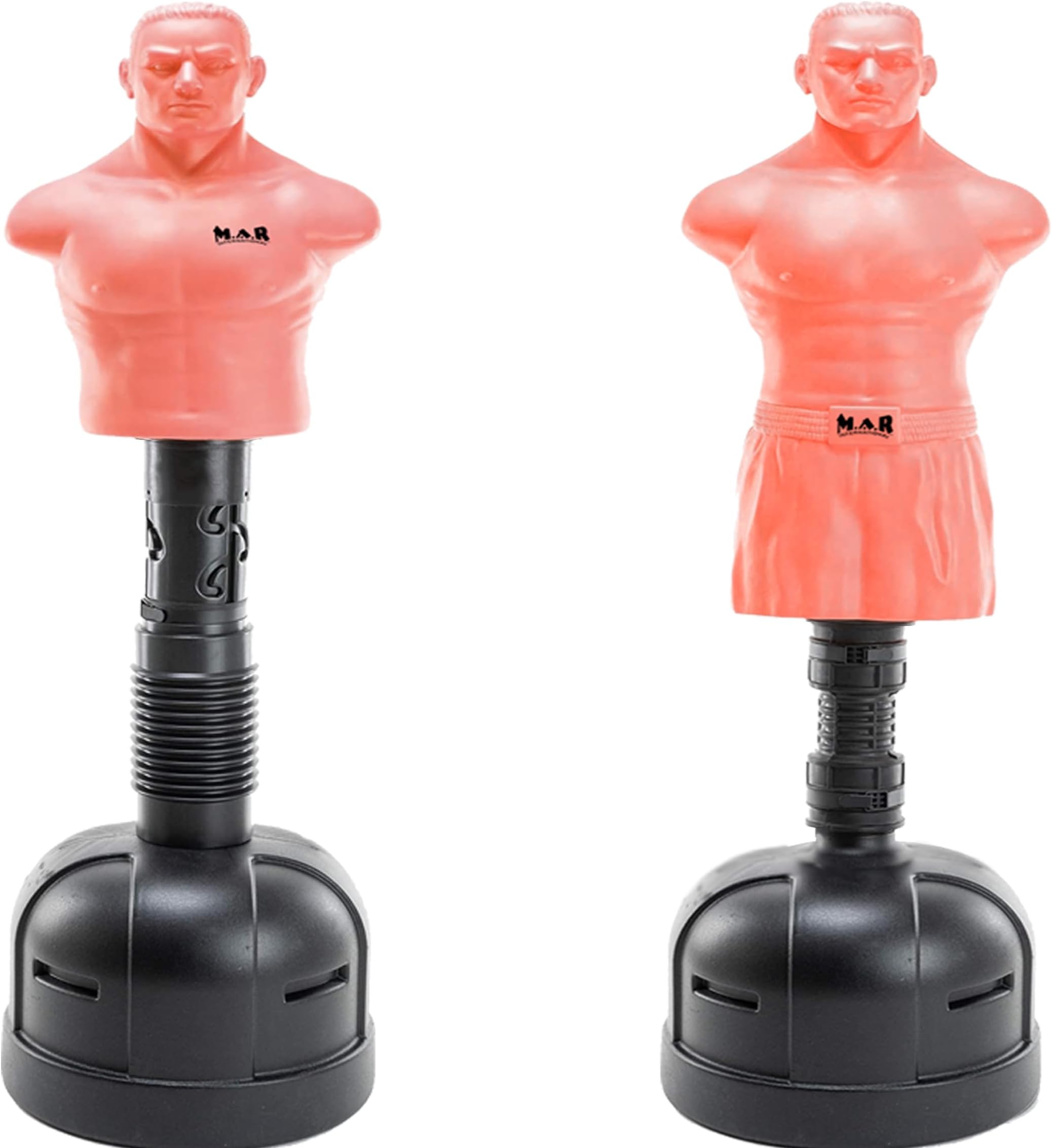 MAR | Freestanding Body Opponent Bag, Bob Punching Dummy, Human-Like Boxing Dummy Punching Man with Urethane Foam and Plastisol, Boxing Punch Machine Kicking Bag, Gym & Home Punching Bag